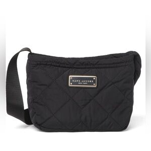 NEW MARC JACOBS Quilted Logo Crossbody Bag